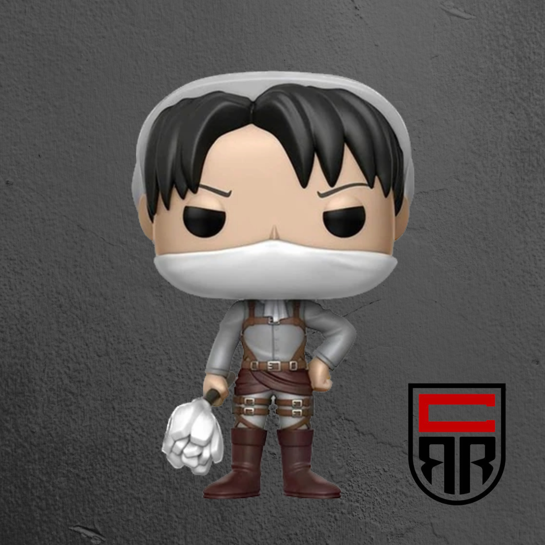 Funko Pop! Attack On Titan Cleaning Levi (Hot Topic Exclusive)